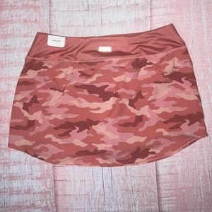 VS PINK - Sport Skirt, Coral Camo Skirt w/ undershorts & Sm Logo, sz:L, …